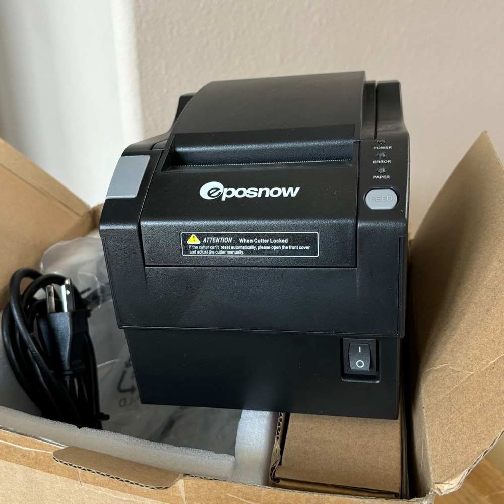 Receipt printer and paper 🧾